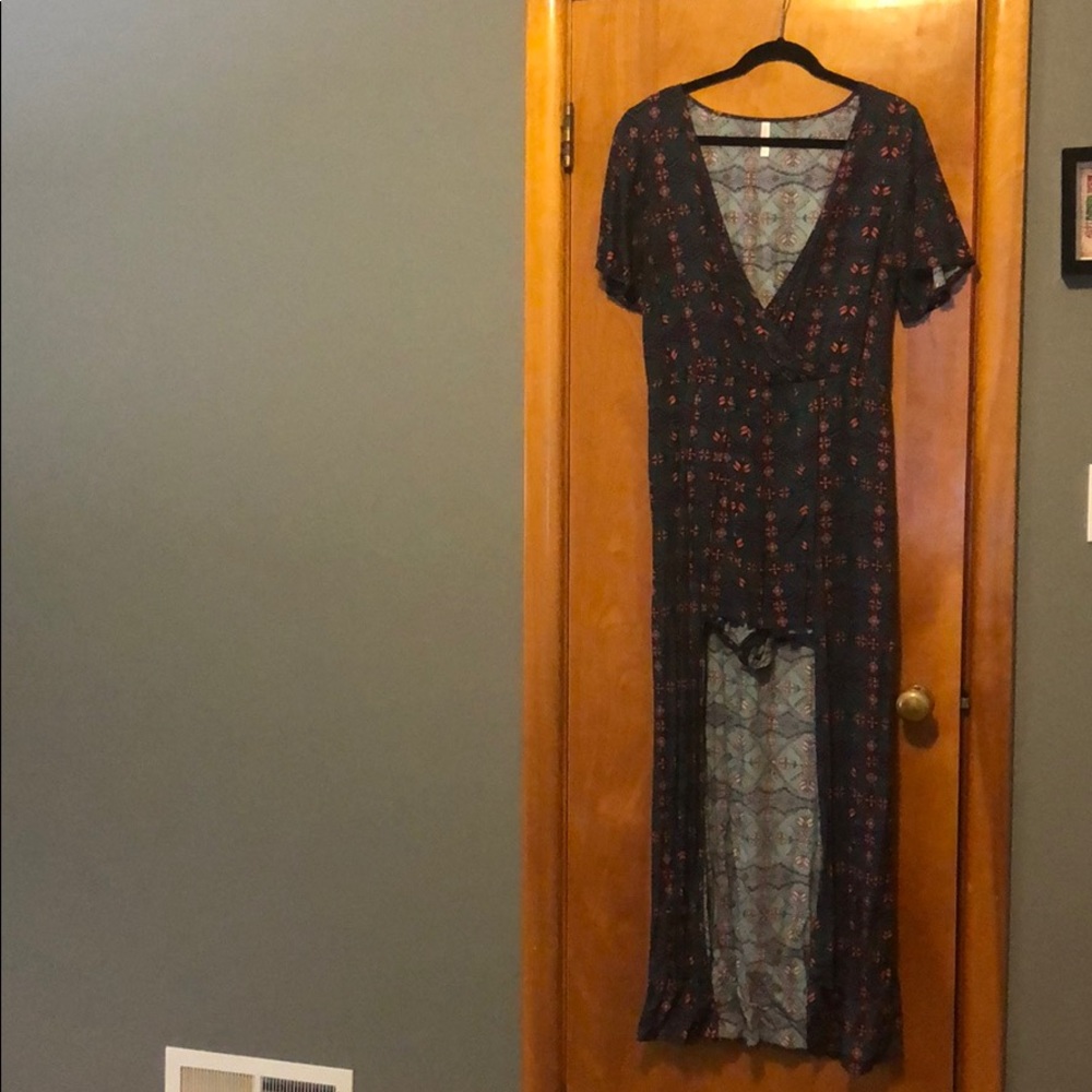 High Low Romper